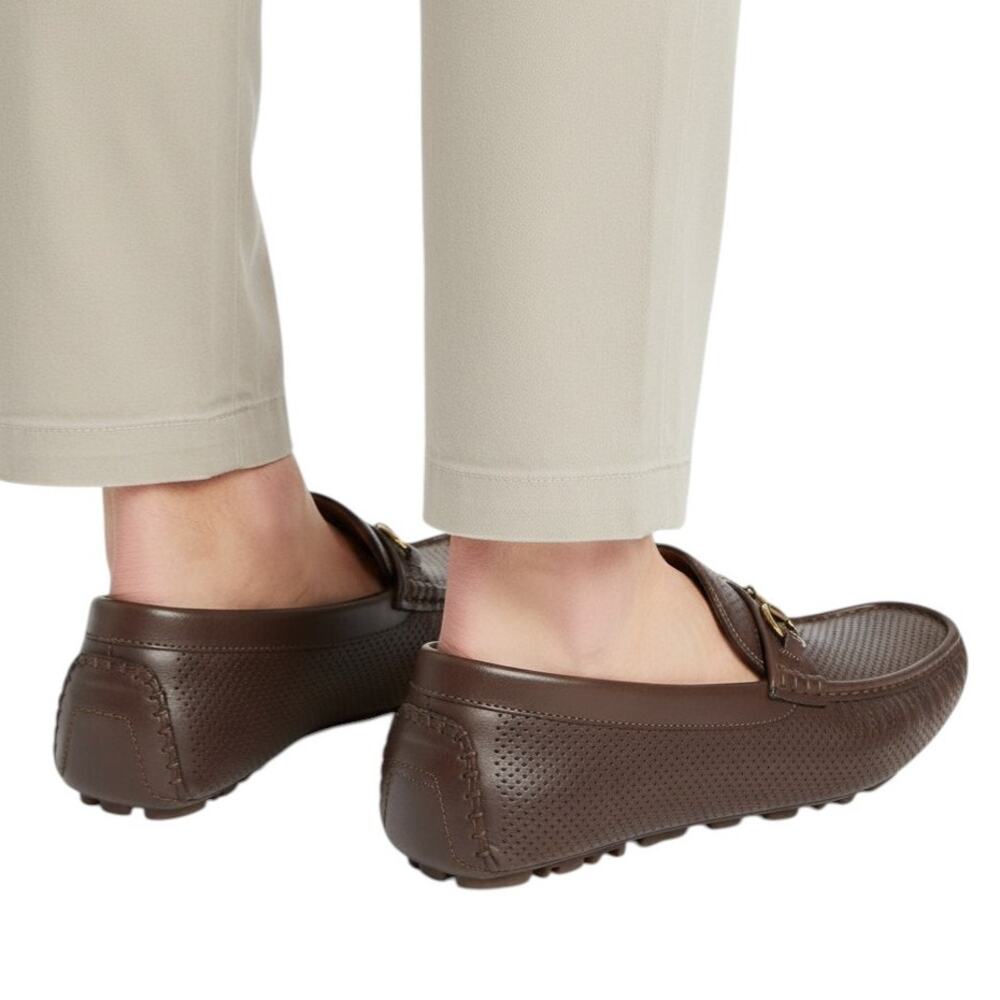 Guess Brown Loafers, US7.5M - Picture 2 of 9